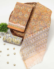 Premium Sanganeri Printed kota Suit With Kota Doria Duppta(BFFKO62)