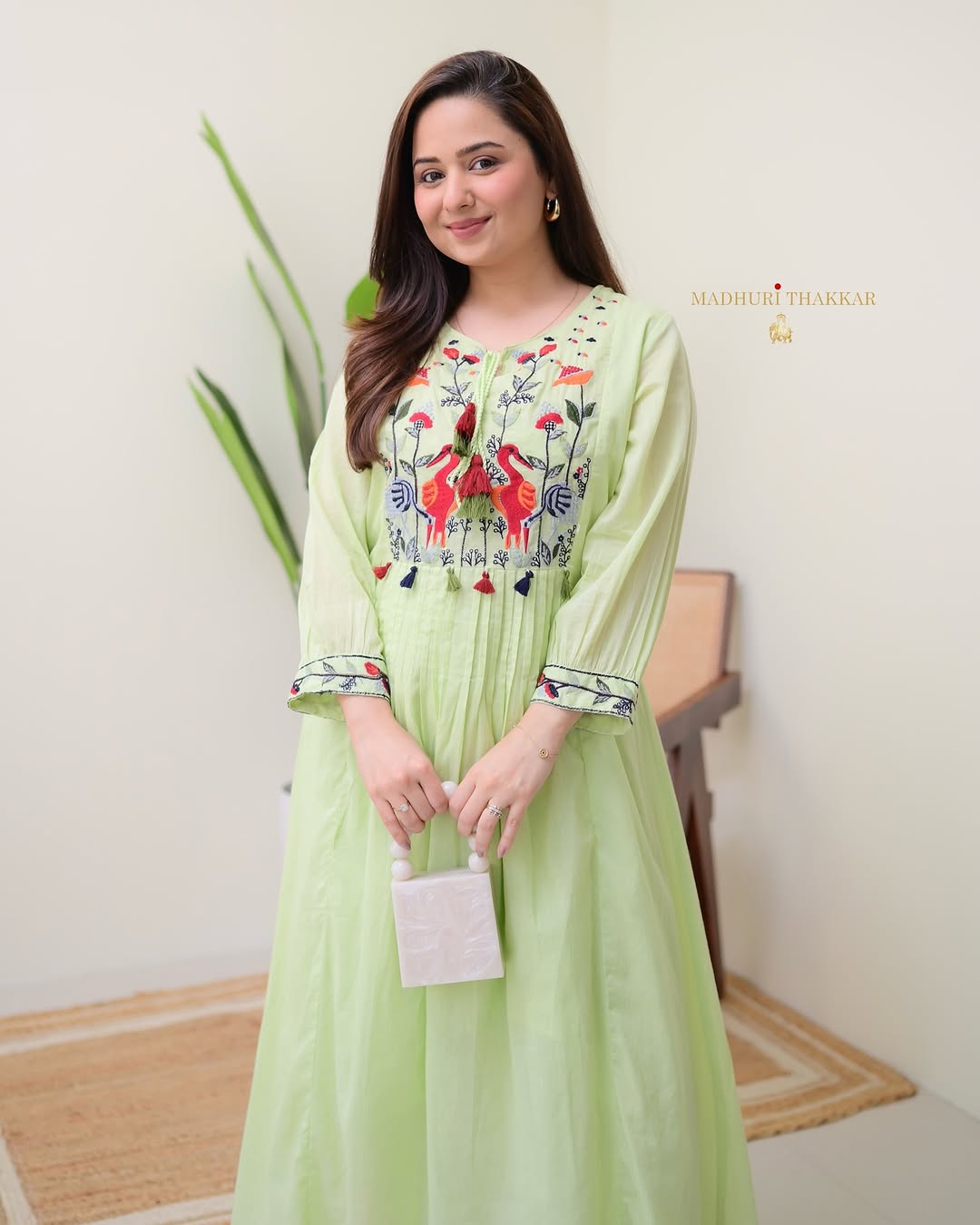 *We are here to spread some magic to your ethnic Heavy Cotton*

*🌹🌹Pure fine Cotton fabric Embroidery Work Kurti with Pant with cotton 100-100*🌹🌹